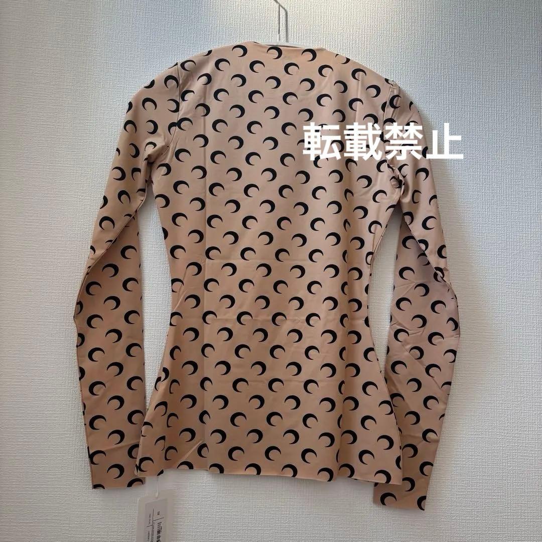 新品MARINE SERRE moon 長袖Tシャツ XS
