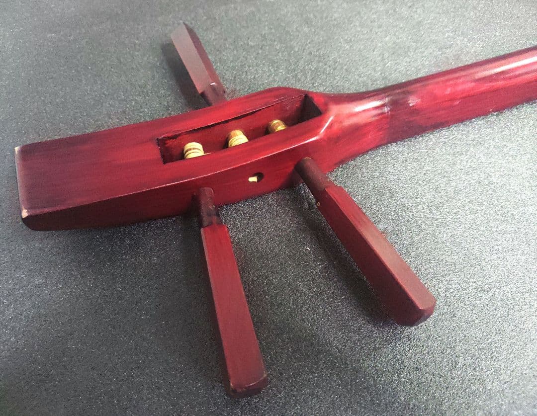 ごったん 木製 三味線 南九州　宮崎県 伝統工芸品 箱三線　黒木之作