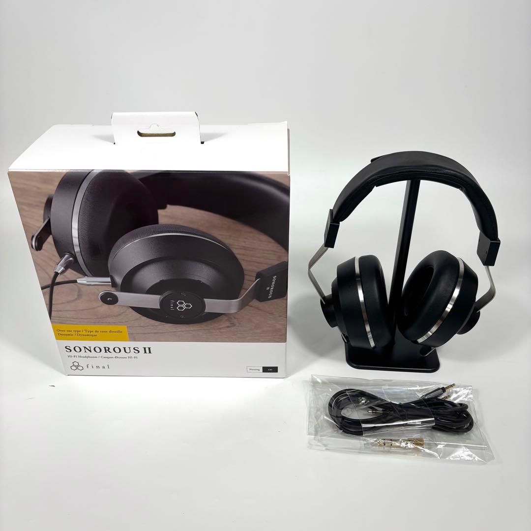 【良品】 final SONOROUS II ヘッドホン