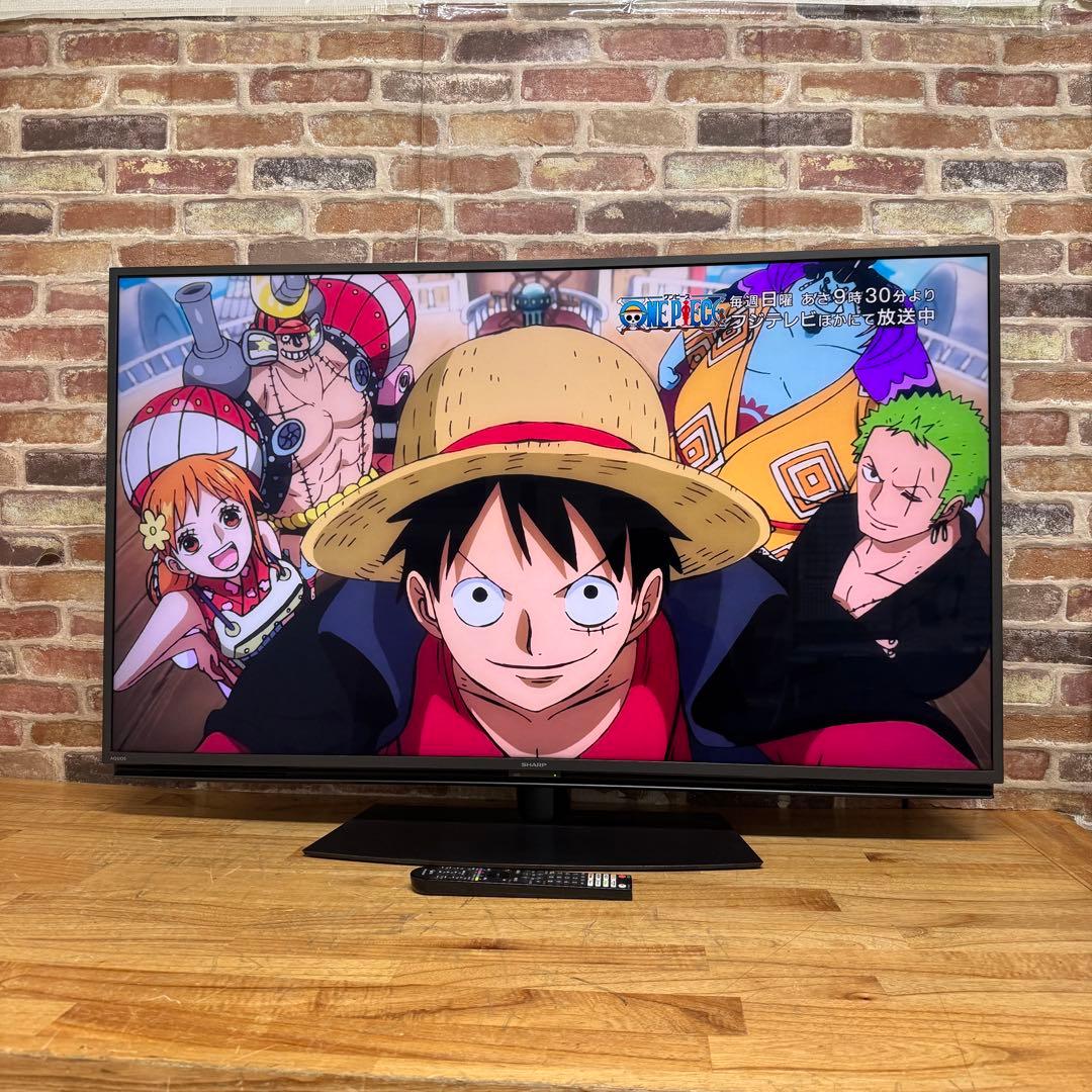 シャープ 50V型 4K液晶テレビ AQUOS 4T-C50EN2 動画アプリ○