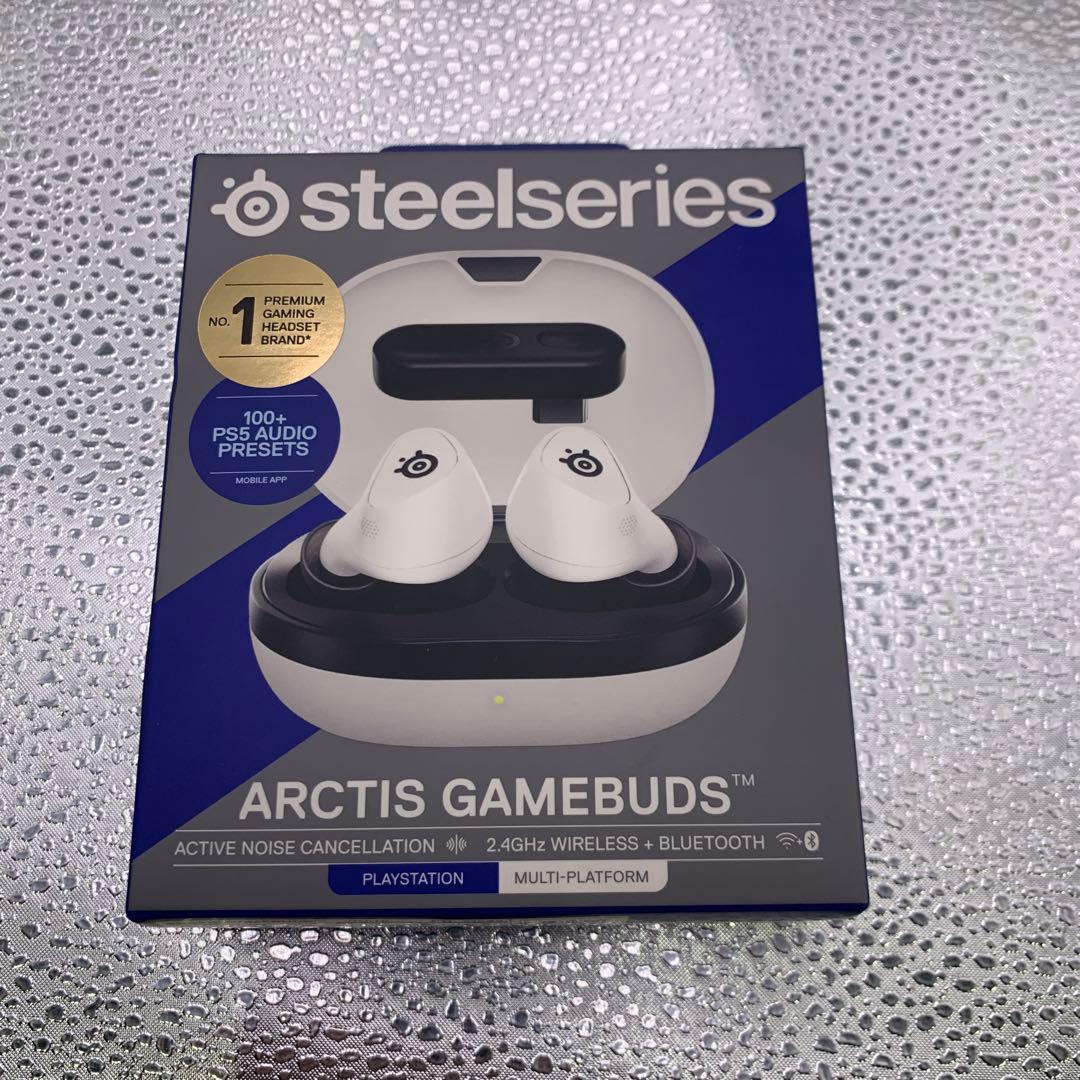訳あり品　Q3799 SteelSeries ゲーミングワイヤレスイヤホン　白