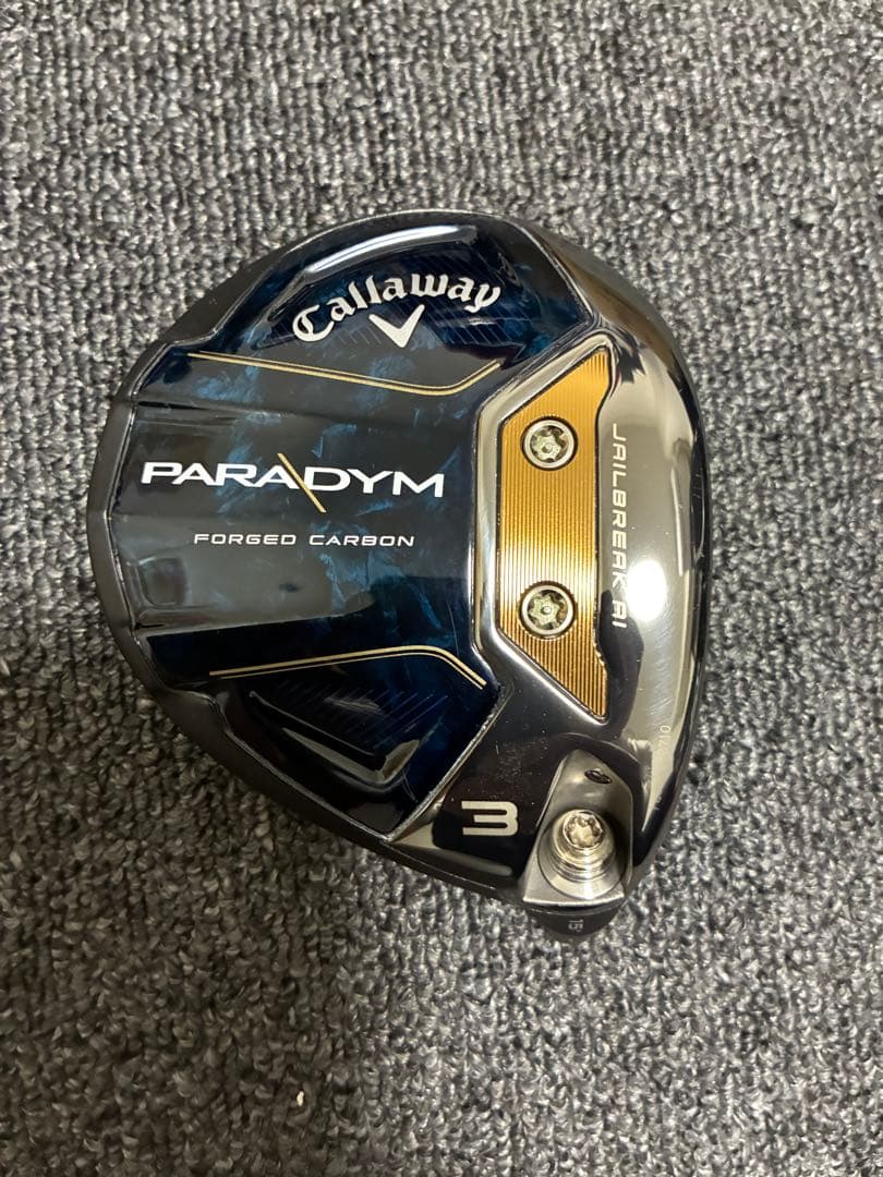 （美品）パラダイム　3W 15° フェアウェイウッド ヘッドのみ