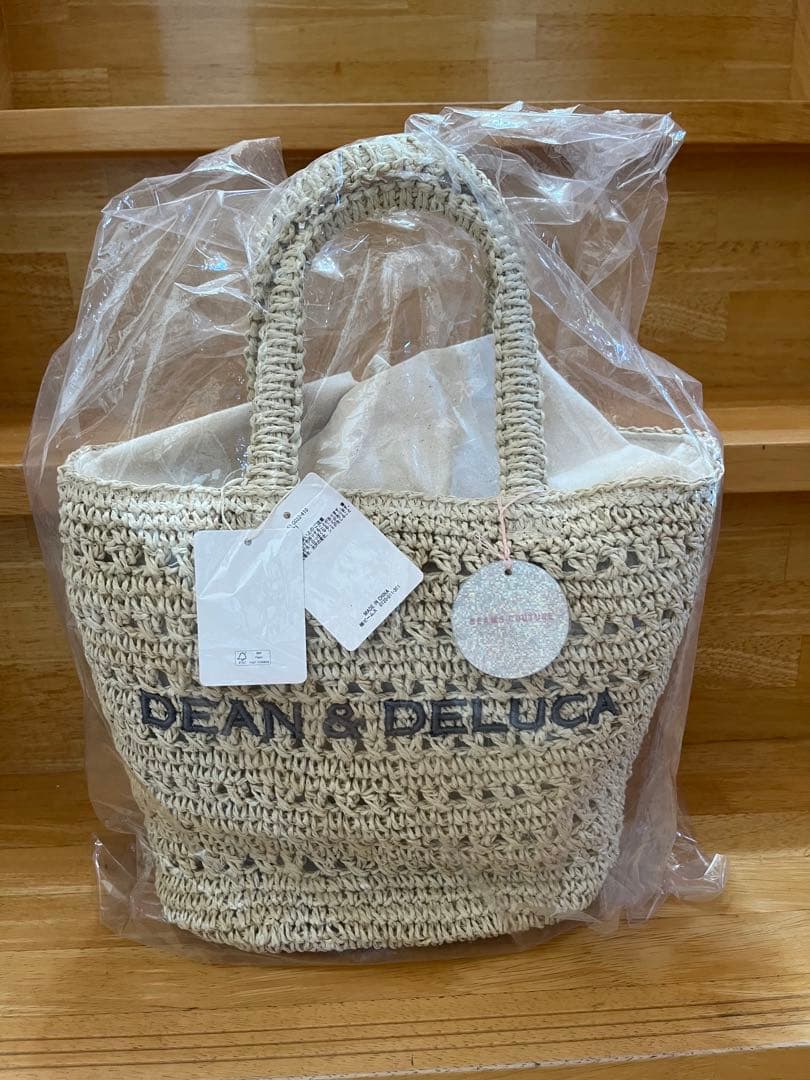 DEAN &DELUCA ビームス クロッシェバスケットバッグ Sサイズ