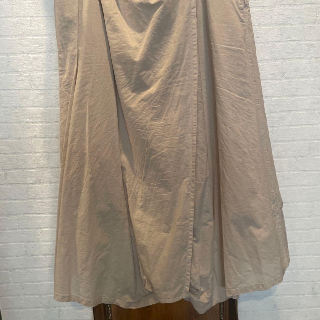 未使用品　Y,s リネン ベージュ スカートパンツ（SALE中）