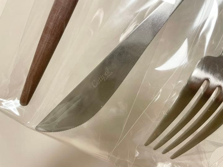 クチポール ゴア ディナー セット シルバー  ブラウン　 2組セット