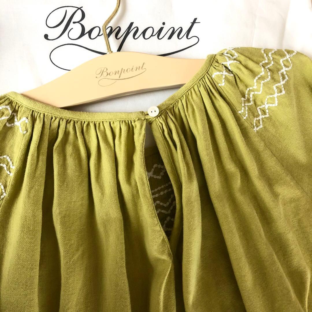 Bonpoint ♡ スモッキングブラウス 14A