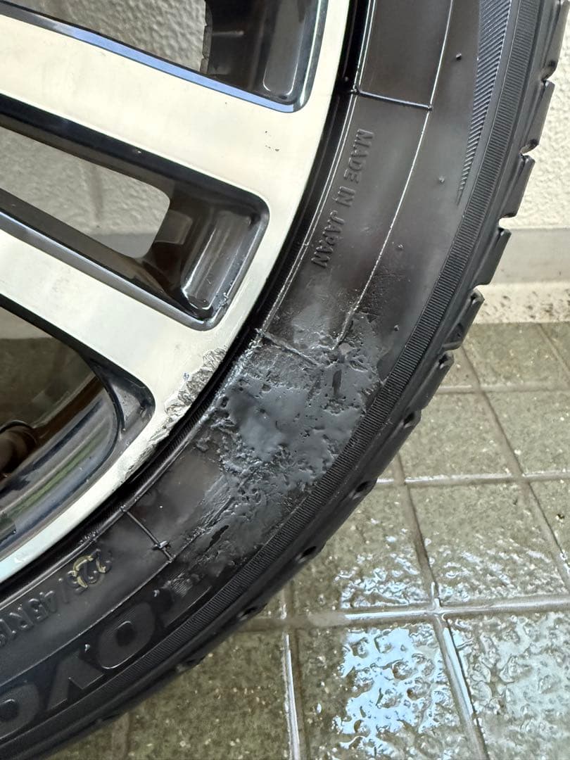 オデッセイ 純正 225/45R18 ホイール+タイヤ4本