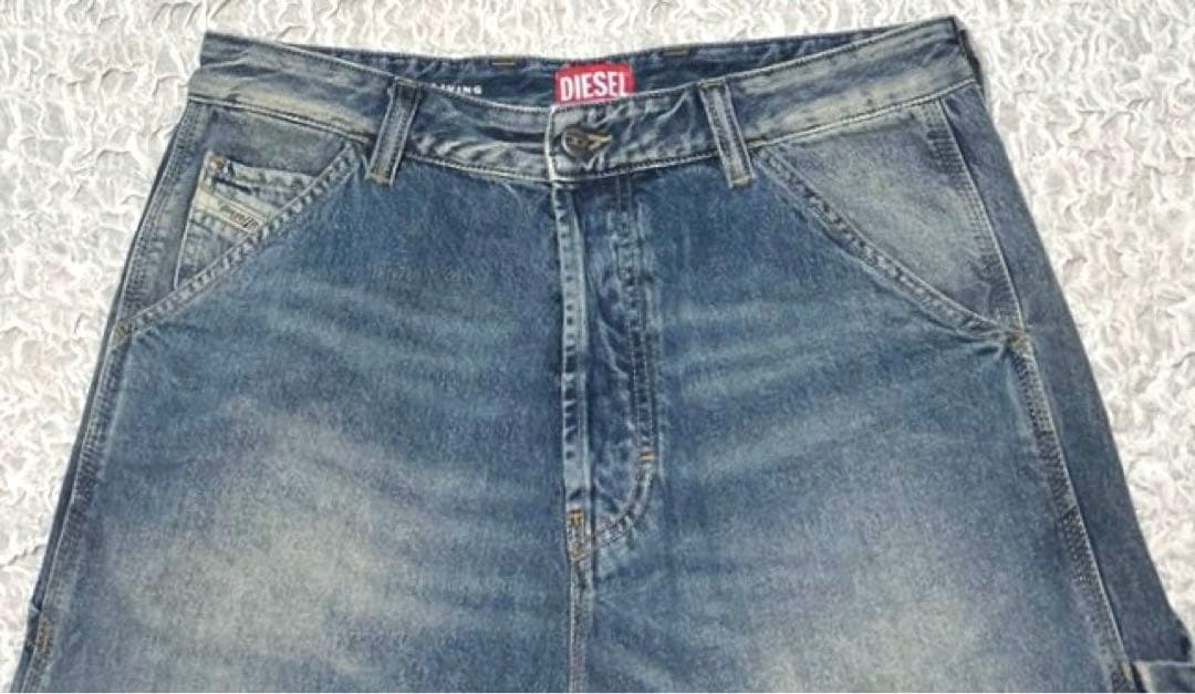 【正規品】美品 DIESEL D-LIVERY-SHORT デニム 深水光太着用