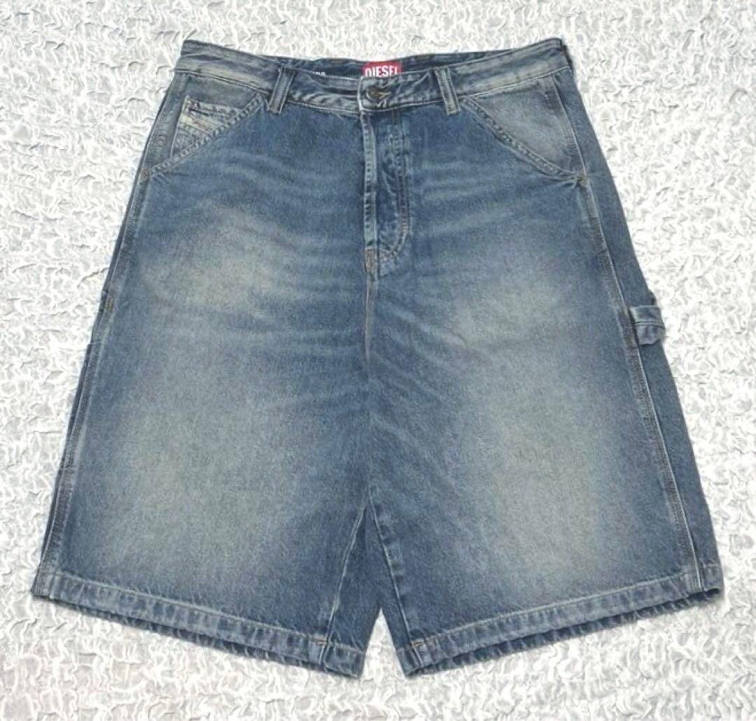 【正規品】美品 DIESEL D-LIVERY-SHORT デニム 深水光太着用