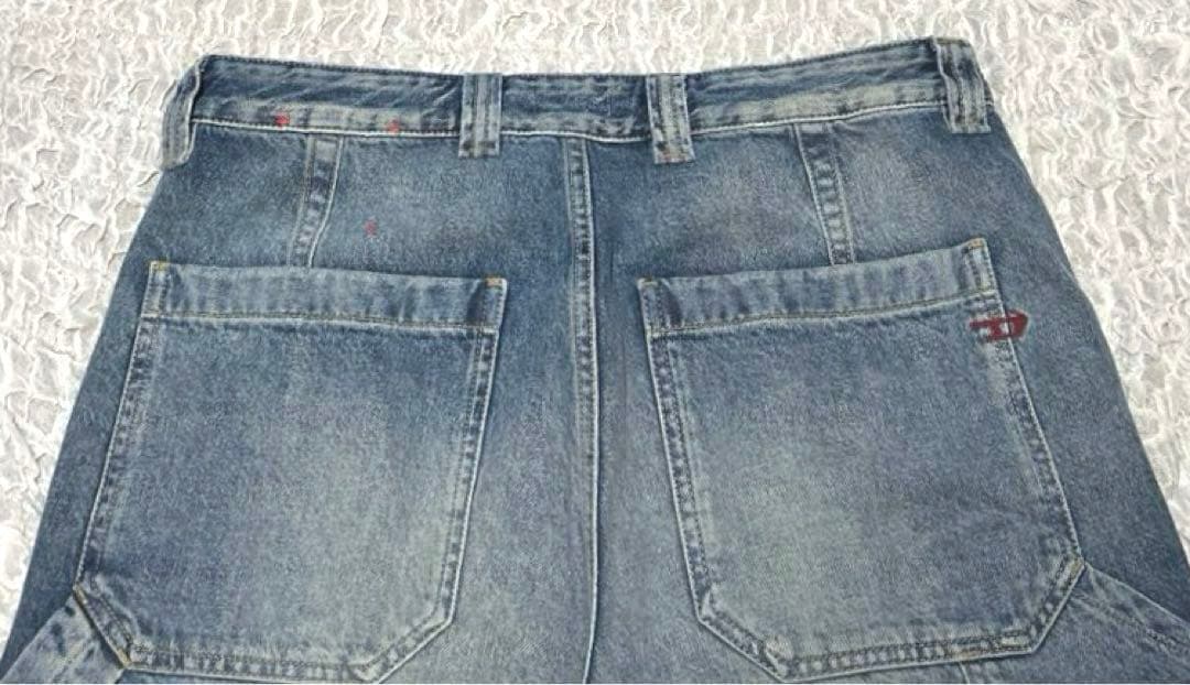 【正規品】美品 DIESEL D-LIVERY-SHORT デニム 深水光太着用
