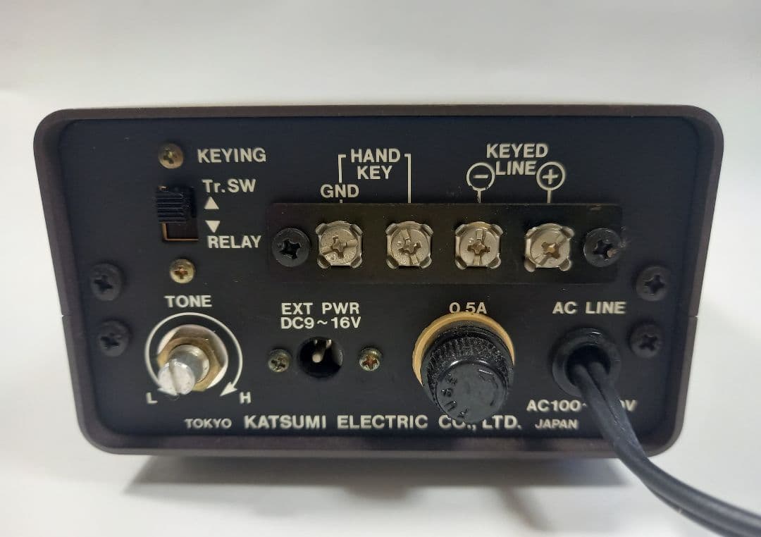 KATSUMI EK-160 アマチュア無線 エレキー