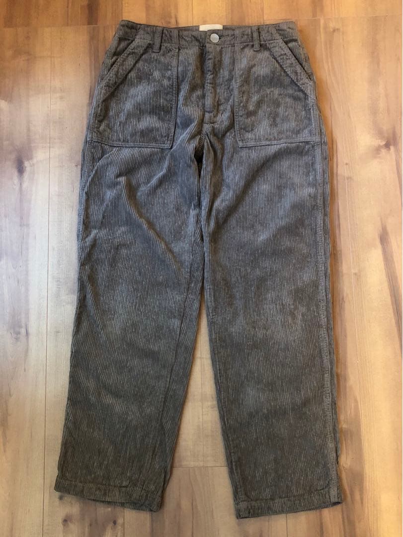 パンツ 32 SHISHIKUI CORDUROY BAKER / BROWN