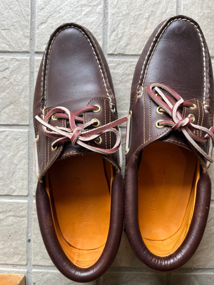 Timberland ブラウンデッキシューズ