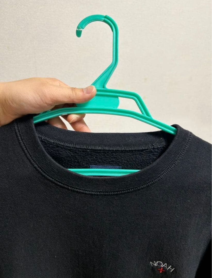 NOAH ブラック スウェット トレーナー