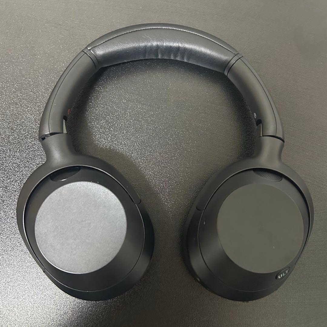 SONY ワイヤレスヘッドホン WH-ULT900N ブラック 3点セット