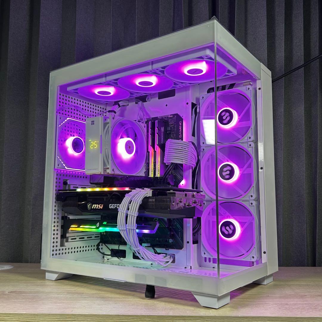 超高性能 白 ゲーミングPC RTX3070 Windows11 ワイルズ快適