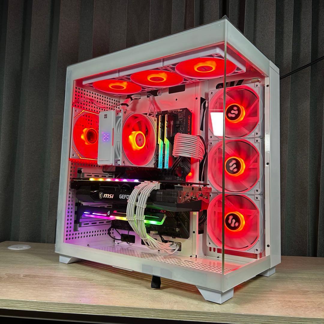 超高性能 白 ゲーミングPC RTX3070 Windows11 ワイルズ快適