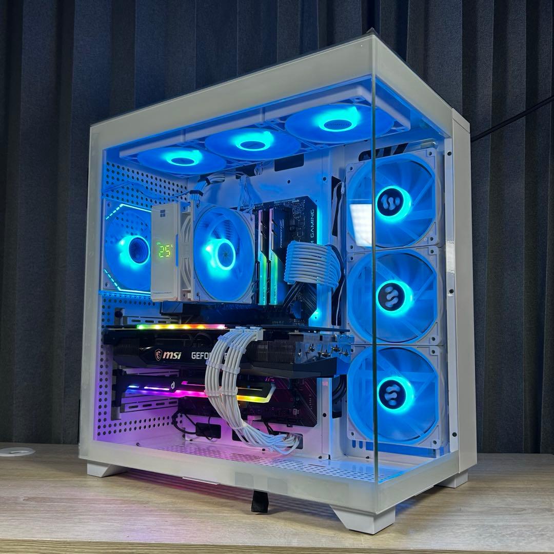 超高性能 白 ゲーミングPC RTX3070 Windows11 ワイルズ快適