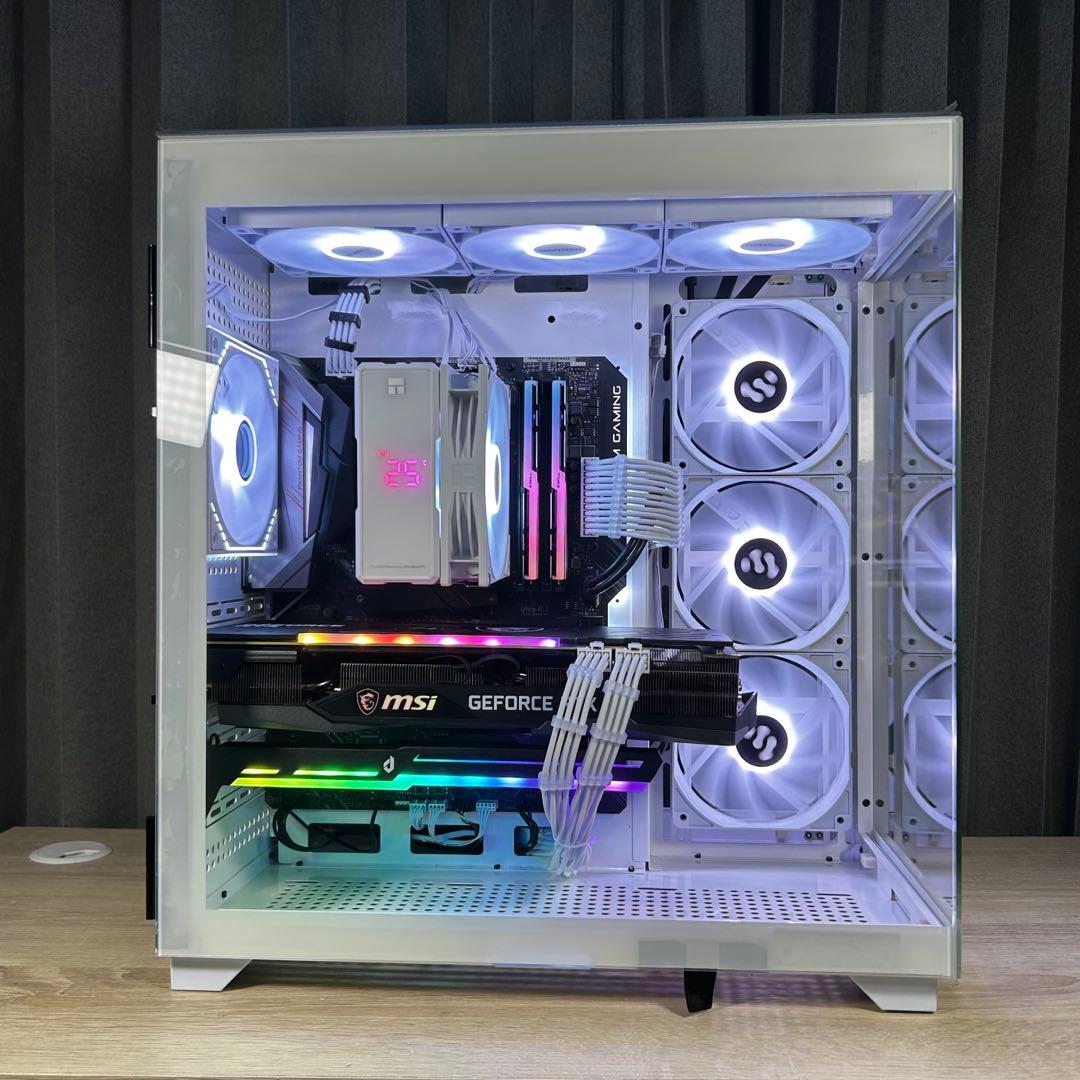 超高性能 白 ゲーミングPC RTX3070 Windows11 ワイルズ快適