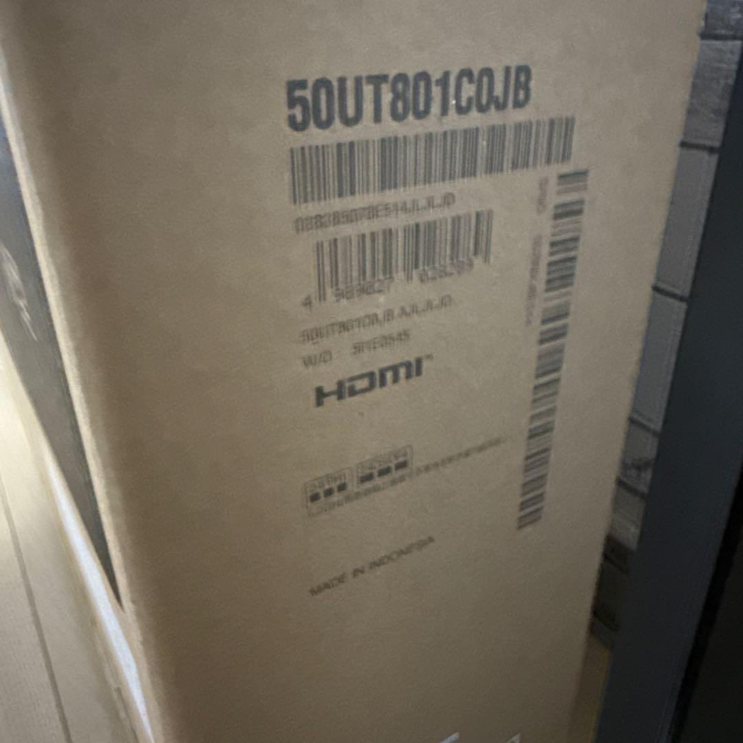 LG 50インチ UHDテレビ 50UT801C0JB