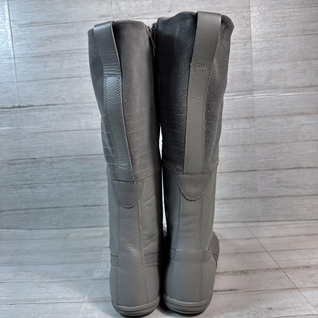 PUMA エスキーヴァベリーハイ レースアップ サイドジップ グレー　25cm