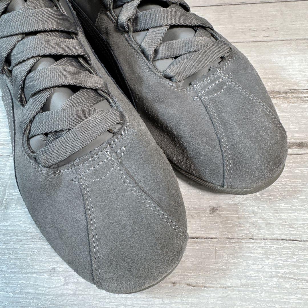 PUMA エスキーヴァベリーハイ レースアップ サイドジップ グレー　25cm