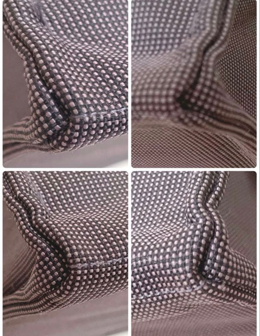 極美品　エルメス　エールラインTGMトートバッグ　特大　グレー　角スレなし