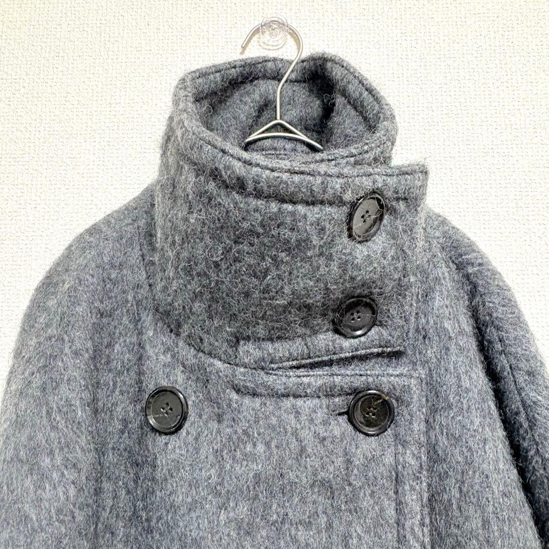 ◆美品◆コラージュガリャルダガランテ シャギーコート チャコールグレー
