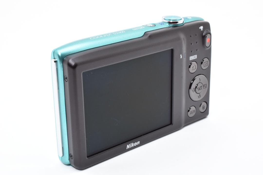 【美品】Nikon COOLPIX S3300 グリーン　動作確認済