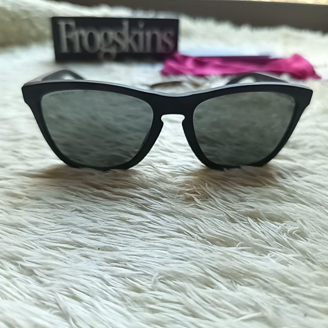 極美品　OAKLEY　FrogSkins(A)　MATTE BLACK CAMO