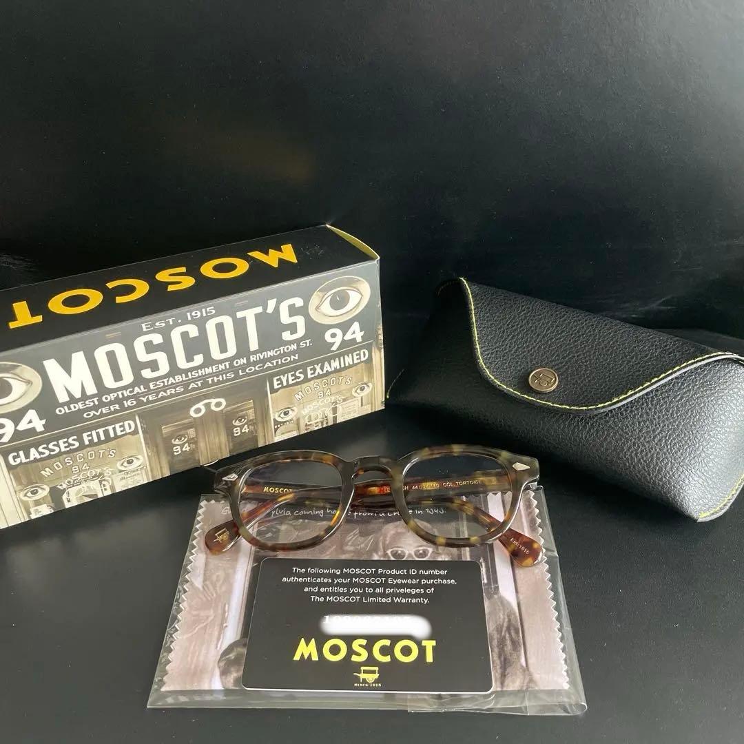 MOSCOT レムトッシュ　正規品 トータスTortoise 44サイズ