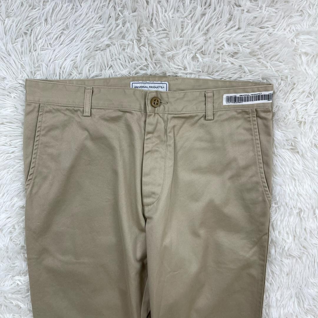 新品☆UNIVERSAL PRODUCTS テーパード チノ パンツ チノパン