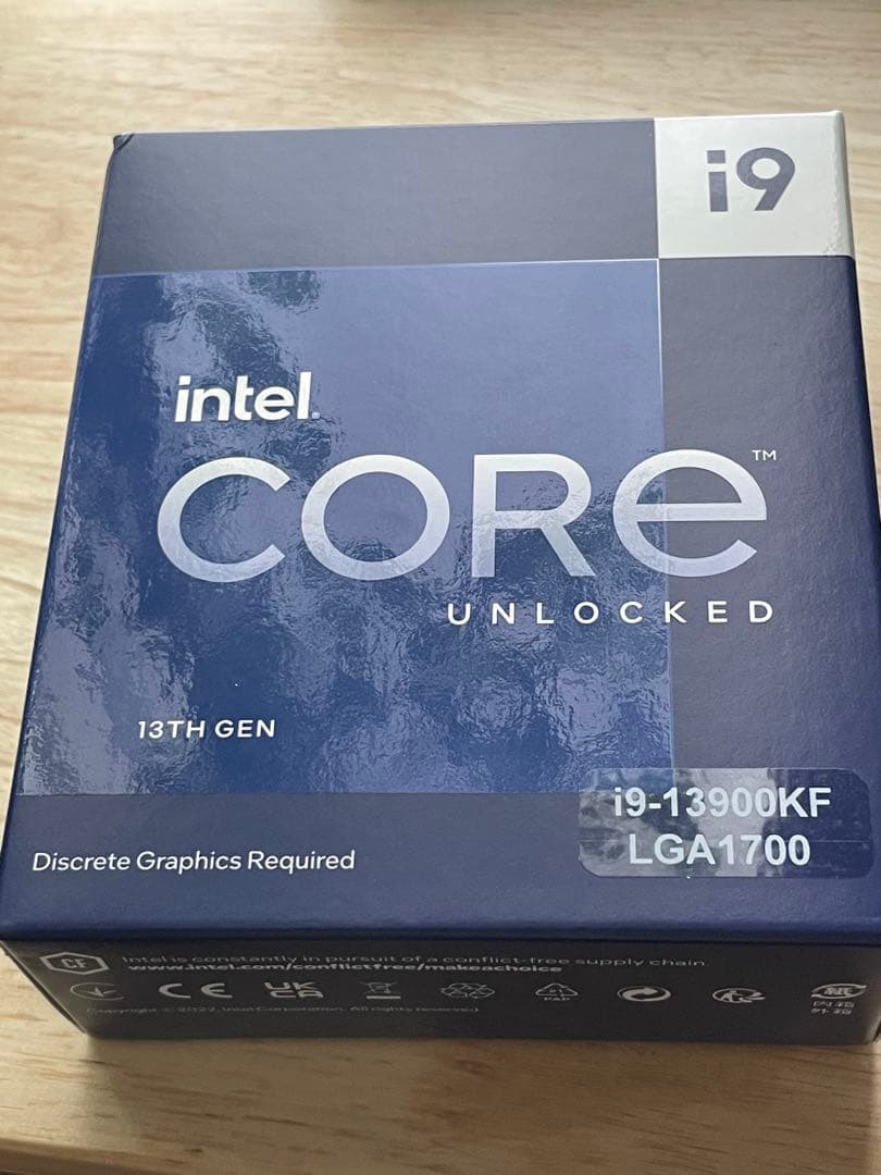 未開封i9-13900KF+中古Z690 TOMAHAWK WIFI