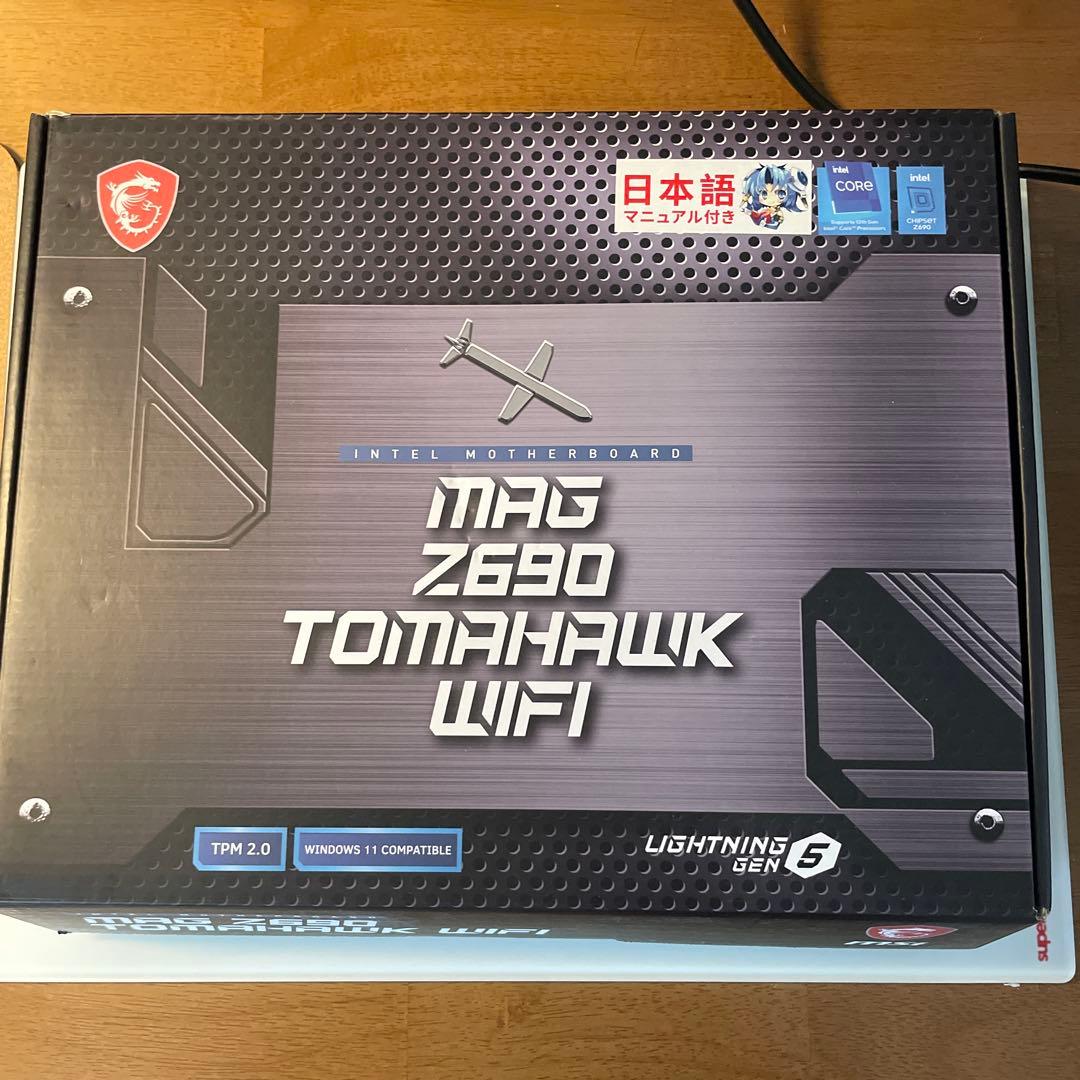 未開封i9-13900KF+中古Z690 TOMAHAWK WIFI