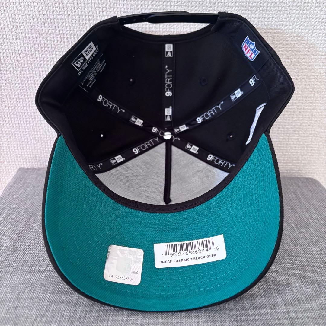 【海外限定】ニューエラ NFL ロサンゼルスレイダース 9FORTY Aフレーム