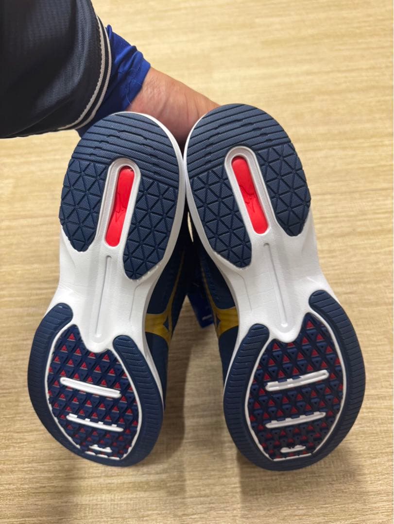 ランニングシューズ ミズノ ウェーブライトレボランエリート28.5㎝