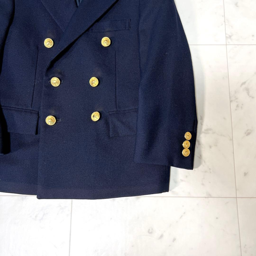 ラルフローレン キッズフォーマル セットアップ ダブル 紺ブレ 金ボタン 120