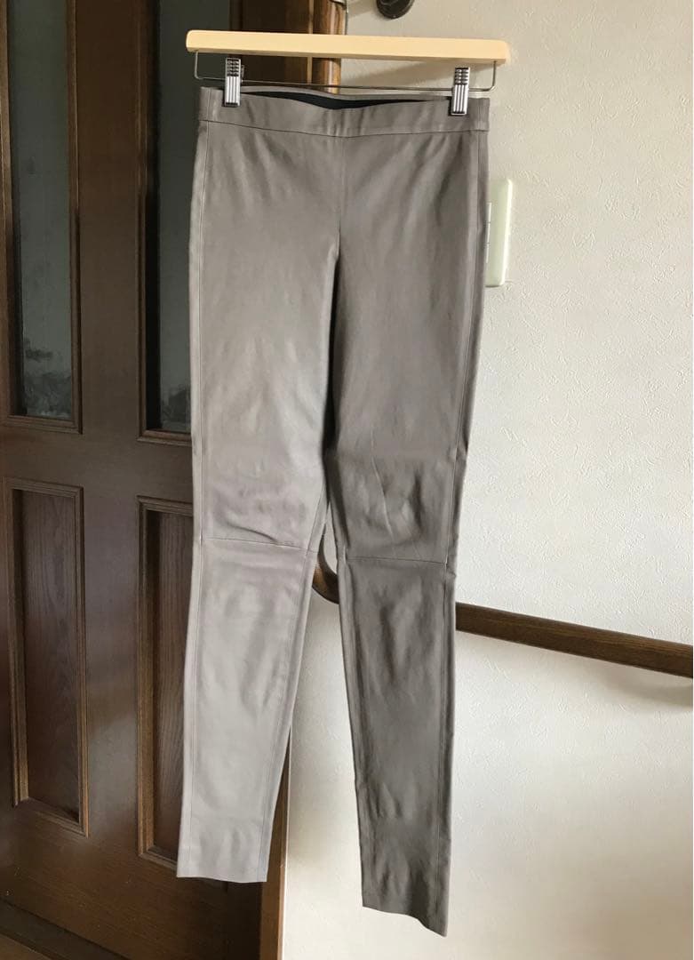 【Theory】セオリー　レザーレギンスパンツ
