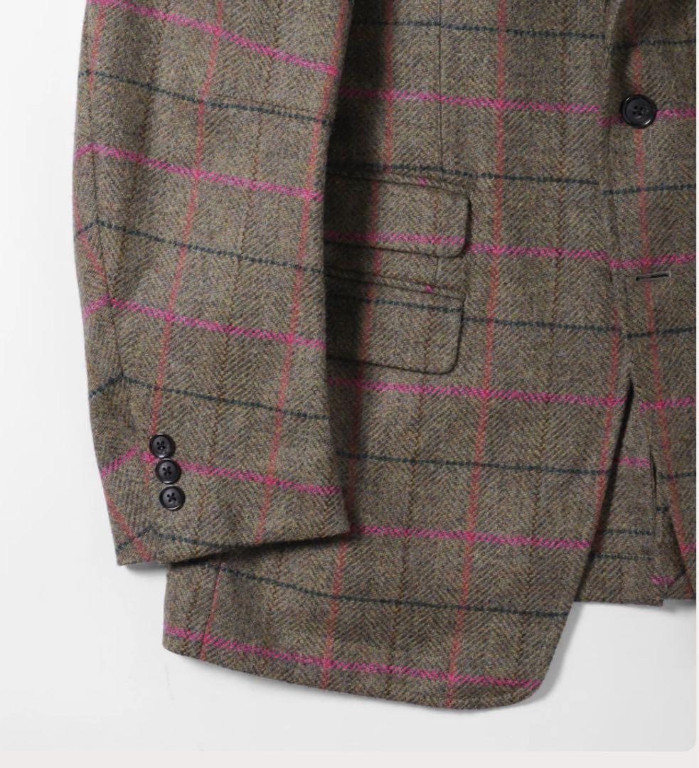 美品　D.C. WHITE HACKING JACKET ウインドウペン/46