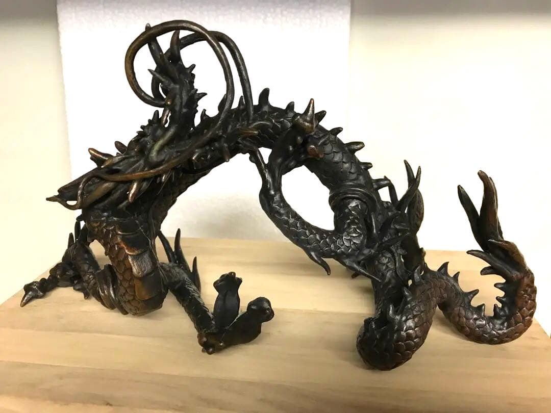 銅製:瑞龍[桐箱入]