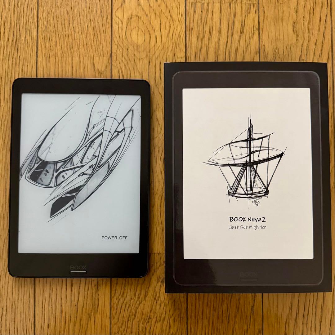 BOOX Nova2 電子書籍リーダー （箱付き）