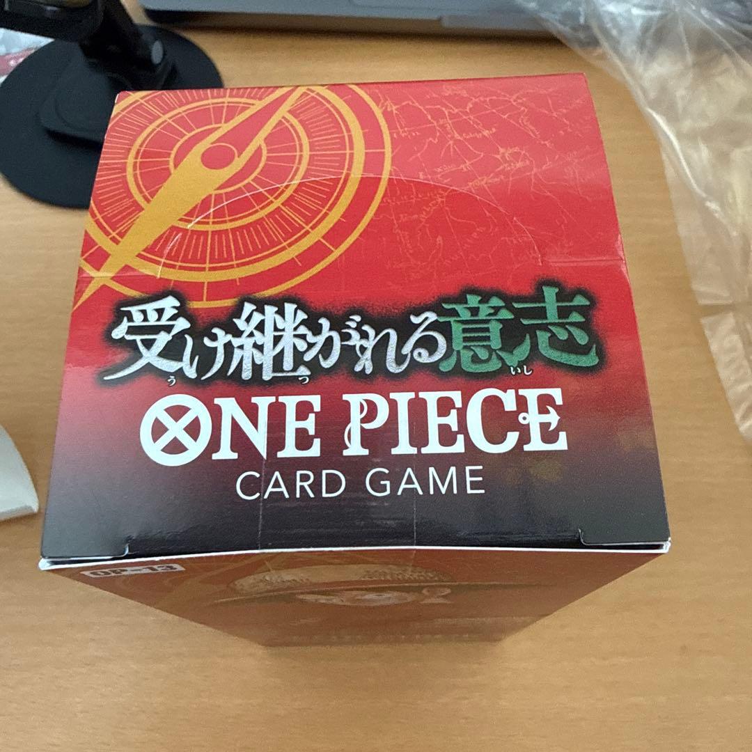 【テープ付BOX】 ワンピースカード受け継がれる意志 boxテープ付き