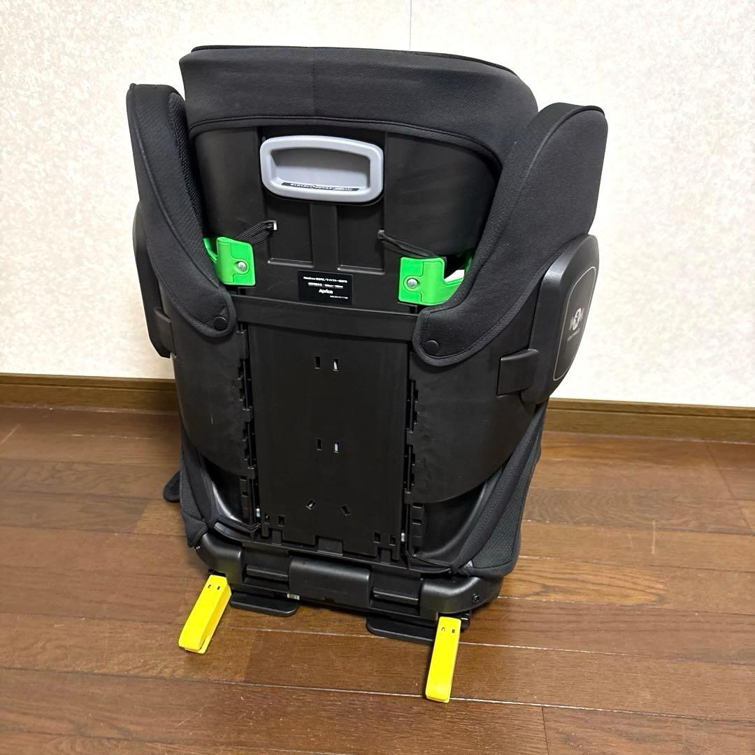 【美品】Aprica ライドクルー ISOFIX ジュニアシート
