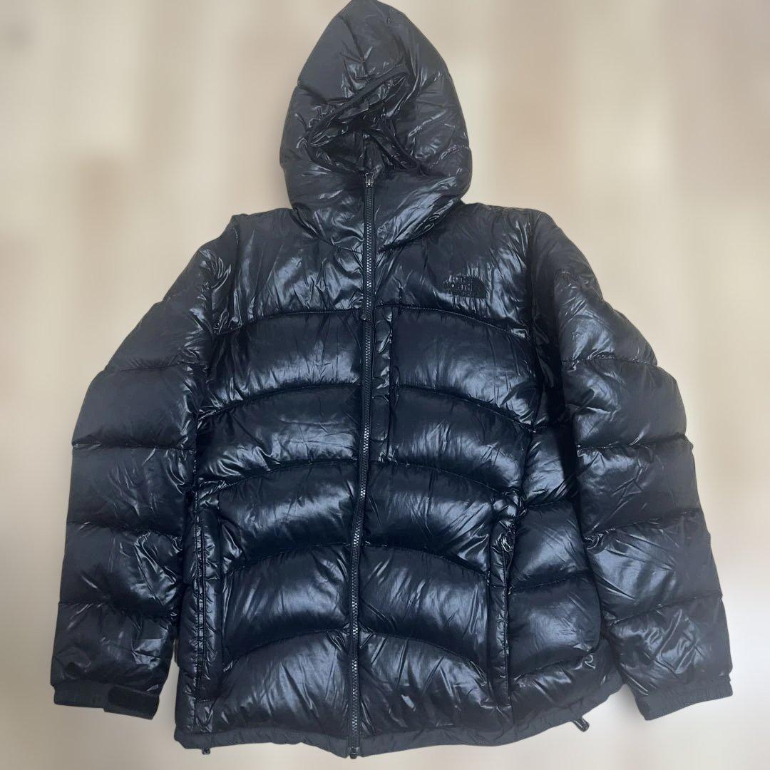 ノースフェイス アコンカグアフーディ ND18104 L ブラック