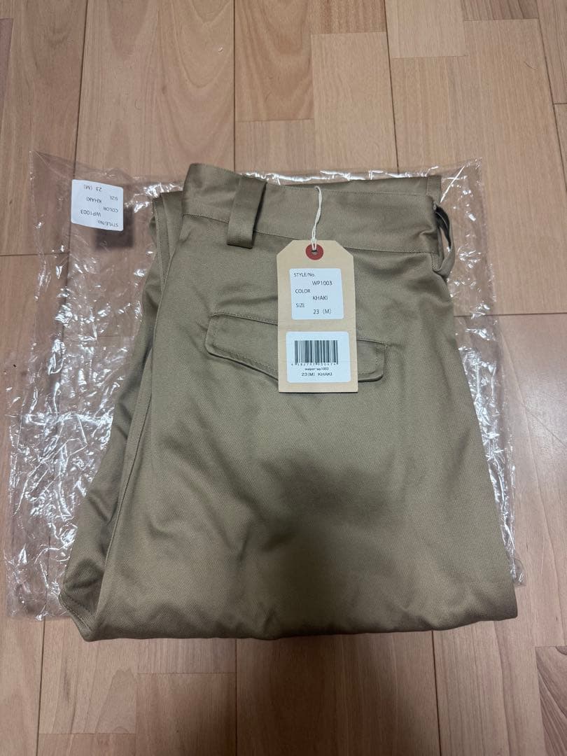 未使用WAIPER M-52 WP1003 テーパードチノ サイズ23(M)