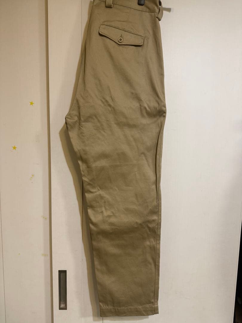 未使用WAIPER M-52 WP1003 テーパードチノ サイズ23(M)