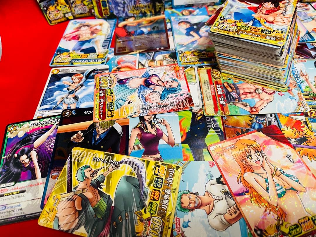【2011-2012年】ワンピース関連カード　絶版　カードダス　他　140枚以上