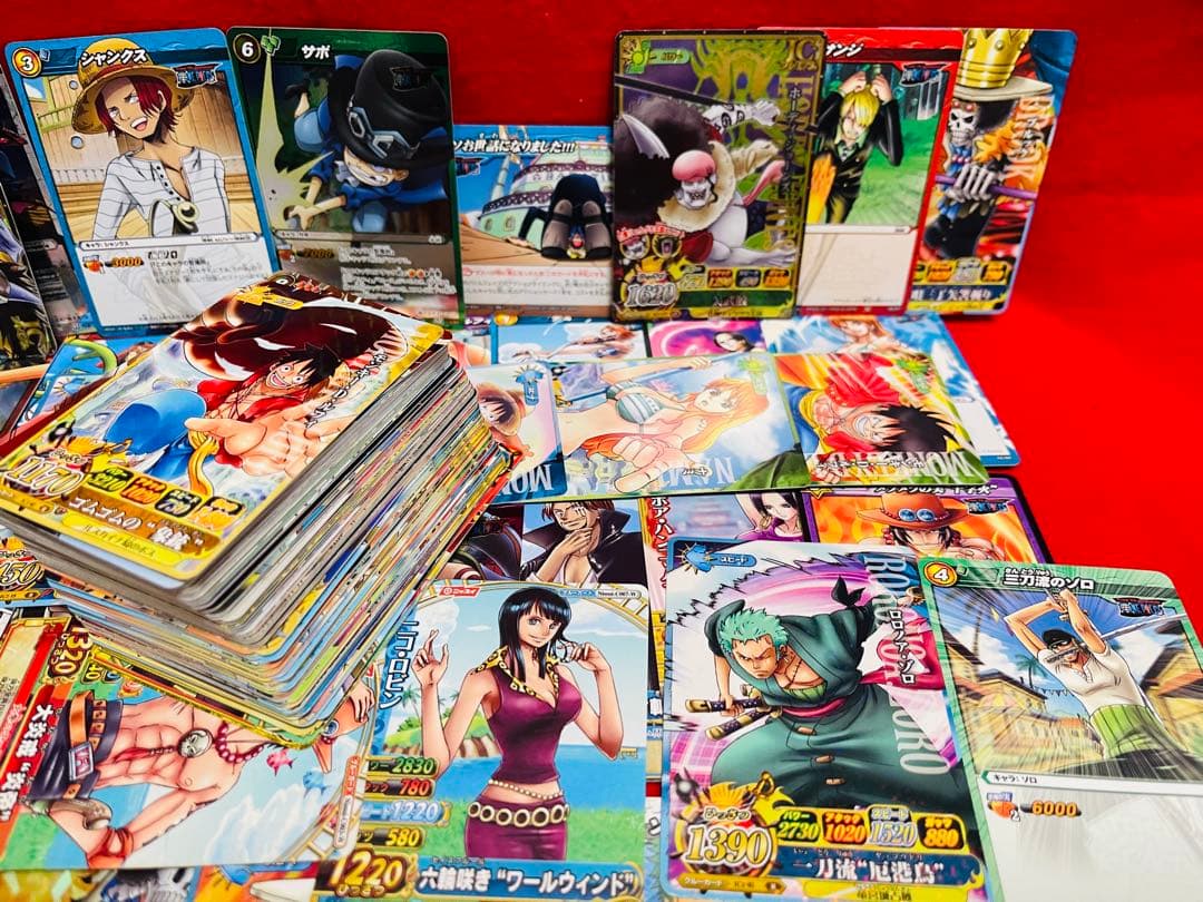 【2011-2012年】ワンピース関連カード　絶版　カードダス　他　140枚以上