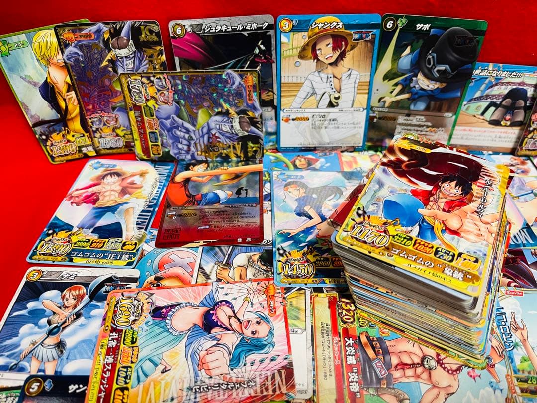 【2011-2012年】ワンピース関連カード　絶版　カードダス　他　140枚以上