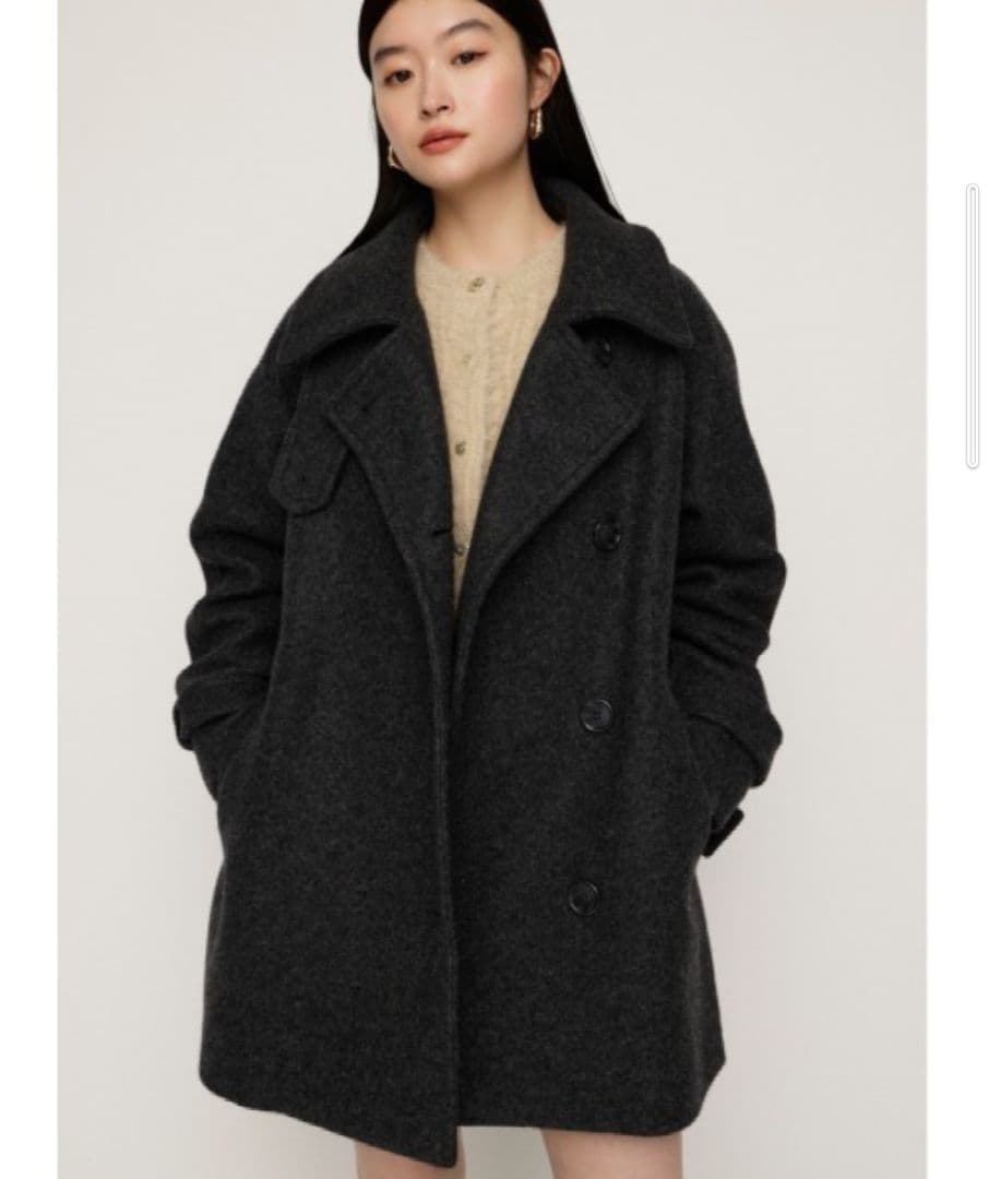 スタンドネック ミディコート - SLY